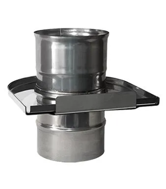 задвижка феррум (шибер выдвижной) нержавеющая (430/0,8мм), ф200