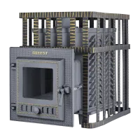 печь для бани gfs 18мс зк чугунная