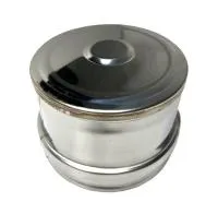 заглушка феррум м внешняя нержавеющая (430/0,5 мм) ф80