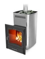 печь для бани тмф калина ii inox т/обменник антрацит нерж. конвектор передняя рамка антрацит