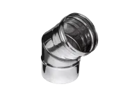 колено феррум угол 135° нержавеющее (430/0,5 мм) ф220