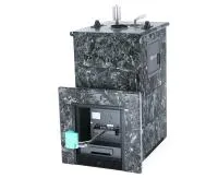 печь для бани изистим геленджик м2 premium в четырех.кож.из пироксин.вых.спр. закр.верх с ггу.футер