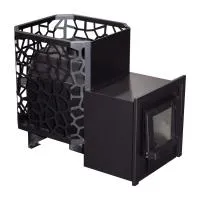 печь для бани сталь-мастер рада 6 18l закр.каменка дровяная сетка + дверка