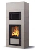 печь-камин tulikivi mustio h1800 мм