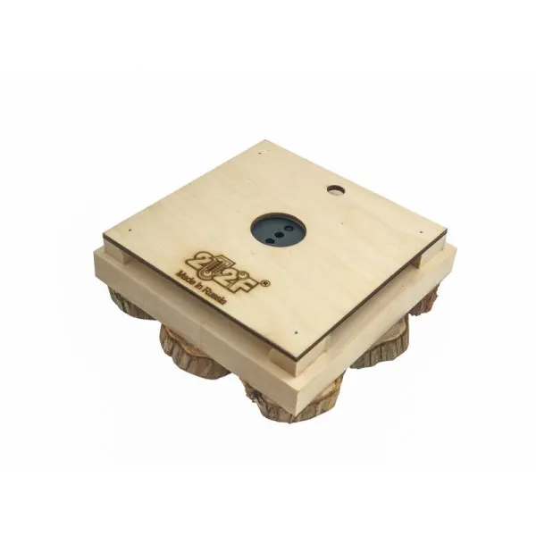 термометр с гигрометром банная станция квадрат можжевел. (натур.форма) th-11jn, 212f, банный эксперт